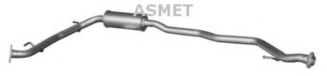 Передний глушитель, выпускная сист ASM13.014 ASMET 13014 (фото 1)