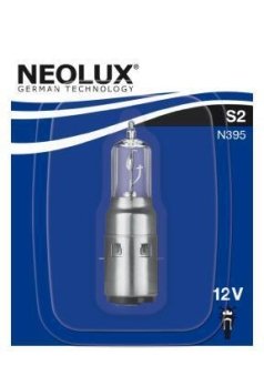 Лампа доп. освещ. STANDART 12V S2 35W_35 BA20D (блистер 1 шт) - NEOLUX N39501B (фото 1)