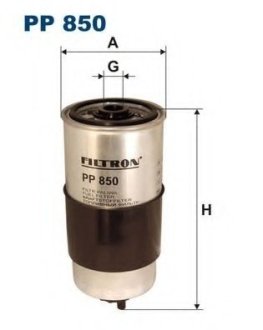 Фильтр топлива PP 850 FILTRON PP850