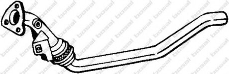 Випускна труба BOS800-055 Bosal Benelux N.V. 800055 (фото 1)