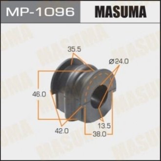 Втулка стабілізатора _rear_ MURANO_ Z51 10- - Masuma MP1096