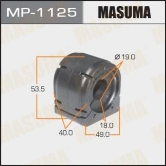 Втулка стабілізатора к-т2шт. - Masuma MP1125