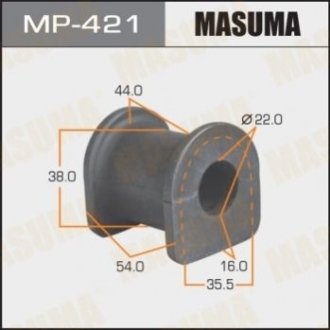 Втулка стабілізатора (мінім. партія 2 ш - Masuma MP421 (фото 1)