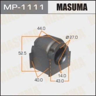 Втулка стабілізатора передня. - Masuma MP1111 (фото 1)