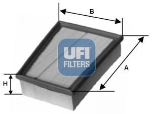 Воздушный фильтр UFI 3071200 (фото 1)