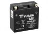 МОТО 12V 12,6Ah MF VRLA Battery YT14B-BS) - YUASA YT14BBS (фото 1)