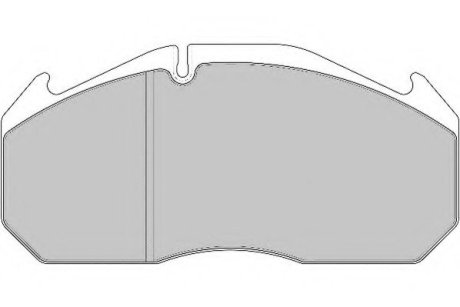 Комплект тормозных колодок, дисковый тормоз BERAL 2903028004145684 (фото 1)