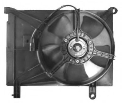 Вентилятор, охлаждение двигателя - NRF 47610 (фото 1)