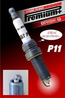 Свеча зажигания IRIDIUM PREMIUM+ Brisk P11 (фото 1)