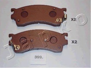 Тормозные колодки передние Mazda 323_626_Xedos 6 1.6-2.5 -04 - JAPKO 50399
