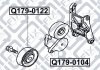 Натягувач ременя генер MITSUBISHI LANCER IX 2000i 04-/GRANDIS 2.4/OUTLANDER Q-FIX Q179-0104 (фото 1)
