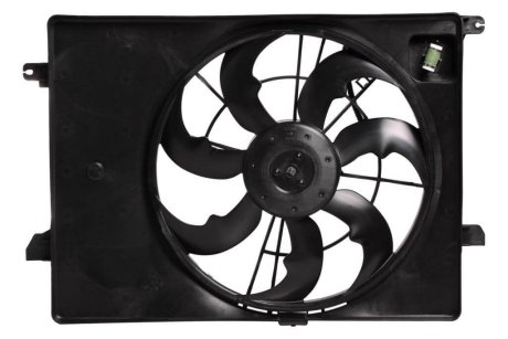 Вентилятор KIA SORENTO III 14-2.4 радіатора (з кожухом)) - LUZAR LFK08C5