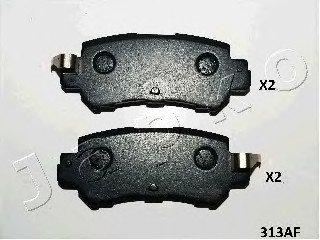 Колодки гальмівні дискові Mazda Cx-3 1.5 (15-),Mazda Cx-3 1.5 (15-),Mazda Cx-3 2.0 (15-) JAPKO 51313