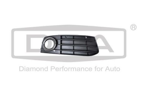Решетка противотуманной фары с отверстием правая Audi A4 (07-15) DPA 88070732302 (фото 1)