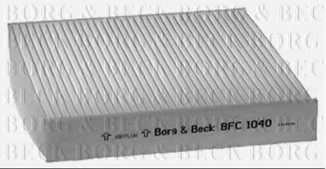 - автозапчасть/фильтр салонный BORG & BECK BFC1040 (фото 1)