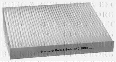 - автозапчасть/фильтр салонный BORG & BECK BFC1003 (фото 1)