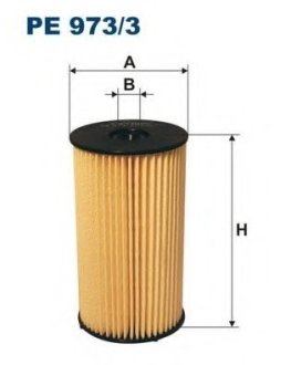 Фильтр топливный, 1.9-2.0SDI (тип UFI) [6 болтов] FILTRON PE9733 (фото 1)