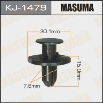 Кліпса кріпильна 1479-KJ - Masuma KJ1479 (фото 1)