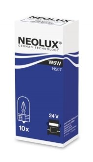Лампа W5W - NEOLUX NLX507K10SZT (фото 1)