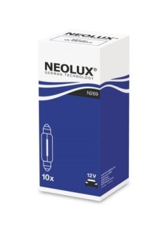 Лампа C5W - NEOLUX NLX269K10SZT (фото 1)