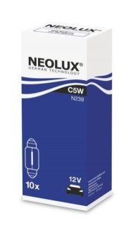 Лампа C5W - NEOLUX NLX239K10SZT (фото 1)