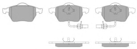 Колодки тормозные передние Fremax FBP-0876-01
