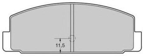 Колодки гальмівні задні Fremax FBP-1737