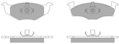 Комплект тормозных колодок, дисковый тормоз - Fremax FBP0985 (фото 1)
