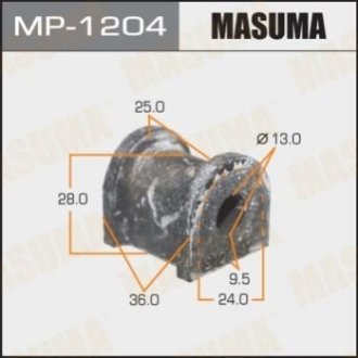 Втулка стабилизатора (уп.2 шт) - Masuma MP1204 (фото 1)