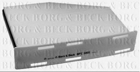 - "фильтр салонный " BORG & BECK BFC1001 (фото 1)