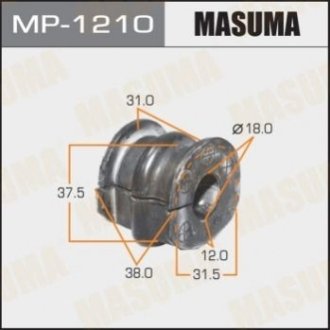 Втулка подвески (уп.2 шт) - Masuma MP1210 (фото 1)