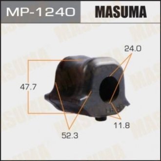 Втулка стабилизатора переднего левая Lexus NX 200, NX 300 (14-) Masuma MP1240 (фото 1)