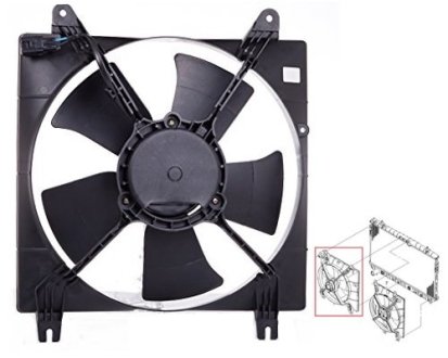 Вентилятор радиатора (в сборе) 17 W79 FPS FP 17 W79 (фото 1)