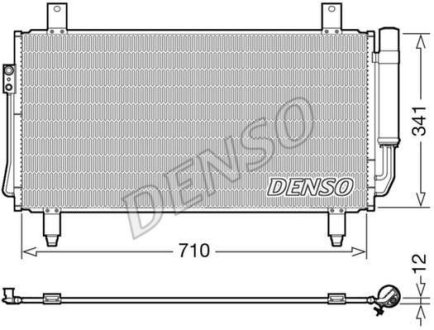 Радиатор кондиционера - Denso DCN45006