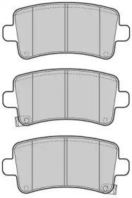 Колодки тормозные задние FBP-1662 Fremax FBP1662 (фото 1)