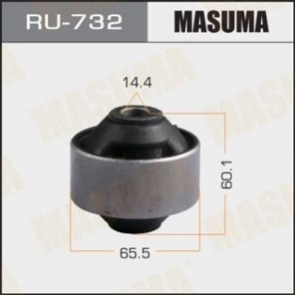 Сайлентблок переднего рычага задний Masuma RU732