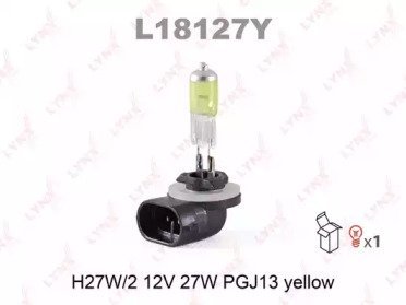- лампа галогеновая LYNXauto L18127Y (фото 1)