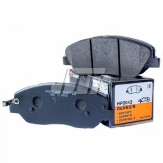 Колодки тормозные дисковые - Hong Sung Brake HP0043 (фото 1)