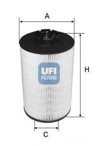 Паливний фільтр UFI 26.039.00 (фото 1)