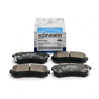 Колодки тормозные дисковые задние Kцnner KӦNNER KPR-1GA00