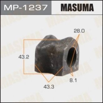 Втулка стабілізатора Masuma MP1237 (фото 1)