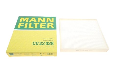 Фільтр салону CU 22 028 -FILTER MANN CU22028 (фото 1)