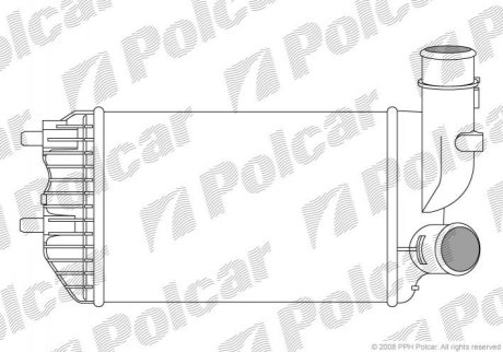 Радиаторы воздуха (Интеркулеры) POLCAR 5702J8-1 (фото 1)