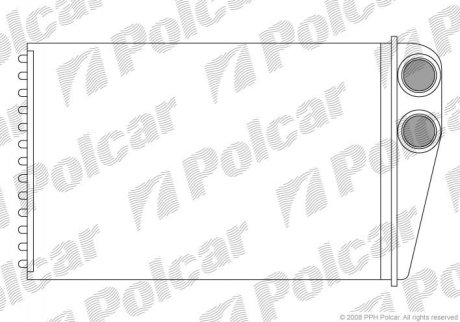 Радиаторы обогрева POLCAR 6012N8-1