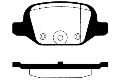 Комплект тормозных колодок, дисковый тормоз RAICAM RA.0609.0 (фото 1)