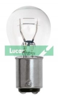 Лампа 12V 21/5W BAY15d P21/5W, к-т 2 шт. LUCAS LLB380PX2 (фото 1)