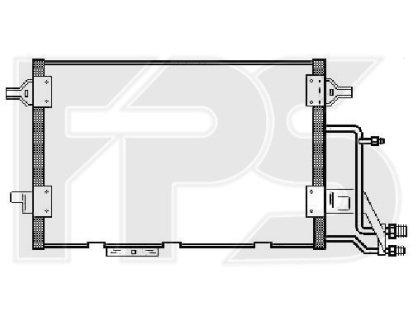 Конденсатор кондиционера 12 K207 FPS FP 12 K207 (фото 1)