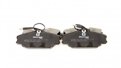 Колодки тормозные дисковые передние, комплект ZILBERMANN Zilbermann (Германия) 08-127