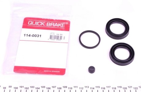 Ремкомплект супорту QUICK BRAKE 114-0031 (фото 1)