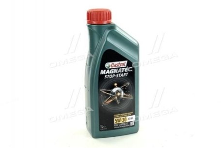 Моторное масло Magnatec STOP-START / 5W30 / 1л. / (ACEA: A3/B4, API: CF/SL) Castrol 15C94C